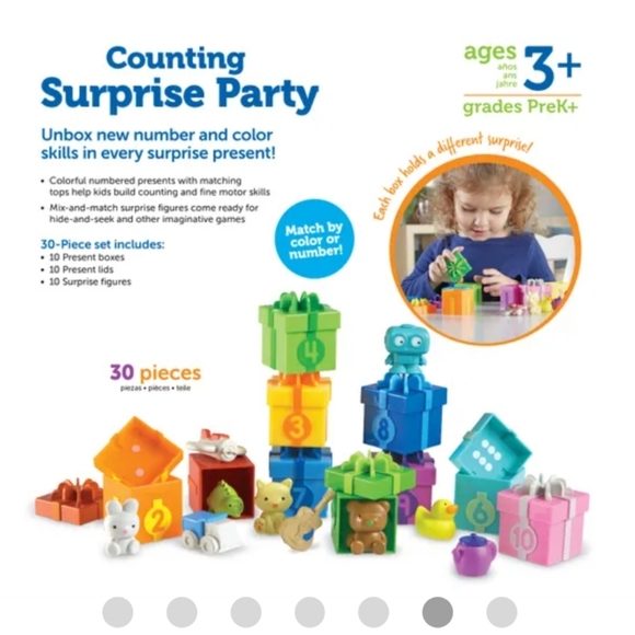 New! Learning Resources Counting Surprise Party ages & stages - Picture 5 of 8